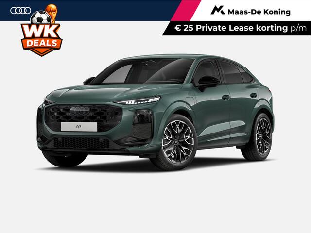 Audi Q3 Sportback 1.5 200kW e-hybrid S edition 272 PK · Optiekpakket zwart glanzend · 20" LM Velgen · Led-koplampen
