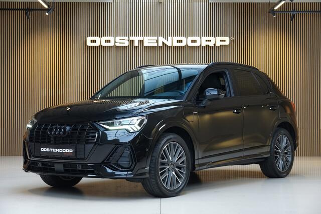 Audi Q3 45TFSIe/245pk S-Line Blackstyle|2023|Matrix|Keyless|Cruise+ACC|PDC+Camera|Navi|Carplay/AndroidAuto|19"LMV|Winterpakket