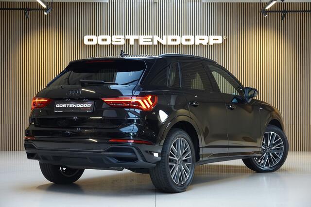 Audi Q3 45TFSIe/245pk S-Line Blackstyle|2023|Matrix|Keyless|Cruise+ACC|PDC+Camera|Navi|Carplay/AndroidAuto|19"LMV|Winterpakket