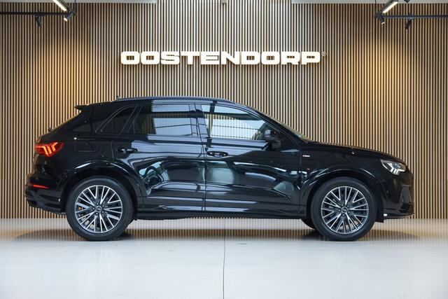 Audi Q3 45TFSIe/245pk S-Line Blackstyle|2023|Matrix|Keyless|Cruise+ACC|PDC+Camera|Navi|Carplay/AndroidAuto|19"LMV|Winterpakket