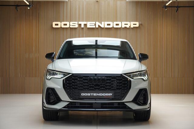 Audi Q3 Sportback 45TFSIe/245pk S-Line Blackstyle|2022|Sonos|Cruise|Matrix|Leder|20"Audi-Black|Keyless|Blindspot|PDC+Camera
