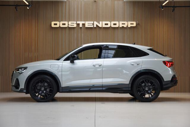 Audi Q3 Sportback 45TFSIe/245pk S-Line Blackstyle|2022|Sonos|Cruise|Matrix|Leder|20"Audi-Black|Keyless|Blindspot|PDC+Camera