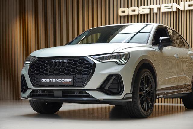 Audi Q3 Sportback 45TFSIe/245pk S-Line Blackstyle|2022|Sonos|Cruise|Matrix|Leder|20"Audi-Black|Keyless|Blindspot|PDC+Camera