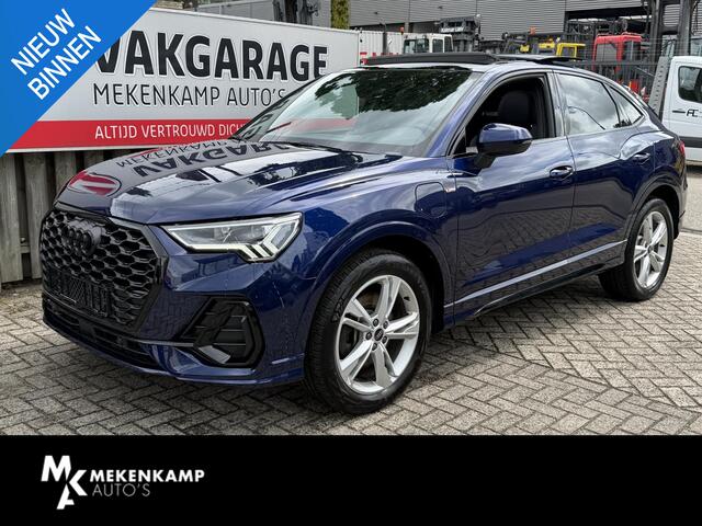 Audi Q3 Sportback 45 TFSI e S Edition 19"/Panoramadak/Leder/Dodehoek/360 camera/Keyless/Sfeerverlichting/Camera/Elektrische klep