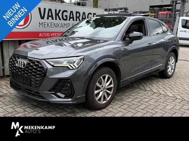 Audi Q3 Sportback 45 TFSI e S Edition 20"/B&O/Panoramadak/Leder/Matrix LED/Dodehoek/Adaptieve cruise/Sfeerverlichting/Camera/Elektrische klep