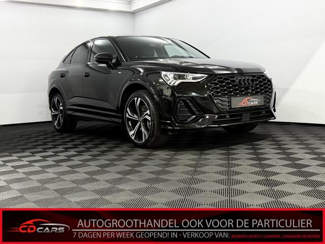 Audi Q3 Sportback 45 TFSI e S Edition Plug-in Leder, Camera, Navi, Virtual desk, Keyless start, Stoelverwarming, Cruise control, Apple carplay