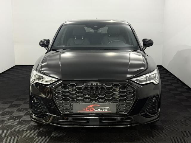 Audi Q3 Sportback 45 TFSI e S Edition Plug-in Leder, Camera, Navi, Virtual desk, Keyless start, Stoelverwarming, Cruise control, Apple carplay