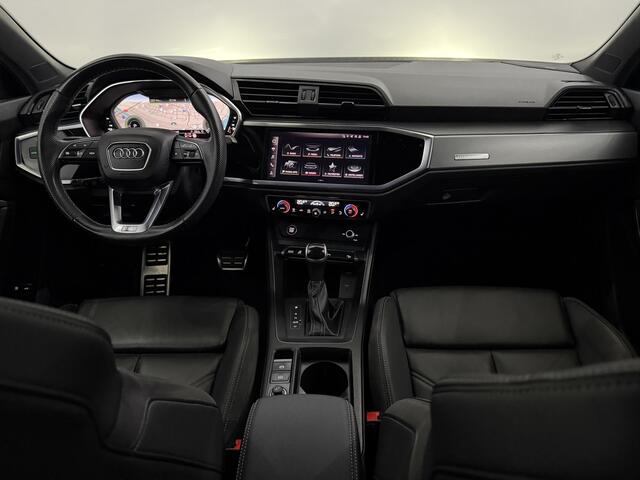 Audi Q3 Sportback 45 TFSI e S Edition Plug-in Leder, Camera, Navi, Virtual desk, Keyless start, Stoelverwarming, Cruise control, Apple carplay