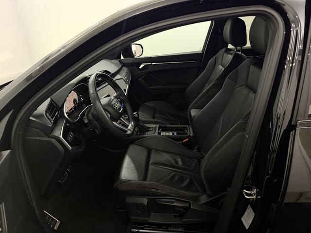 Audi Q3 Sportback 45 TFSI e S Edition Plug-in Leder, Camera, Navi, Virtual desk, Keyless start, Stoelverwarming, Cruise control, Apple carplay