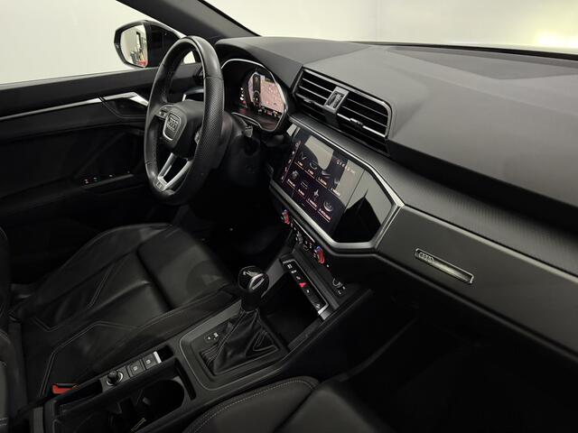 Audi Q3 Sportback 45 TFSI e S Edition Plug-in Leder, Camera, Navi, Virtual desk, Keyless start, Stoelverwarming, Cruise control, Apple carplay