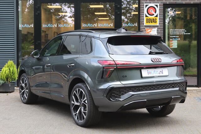 Audi Q3 1.5 200kW 272pk e-hybrid S-Line Pano/Leder/Tech Plus/Matrix LED/Camera/Elek-klep/Keyless/20"/ACC/Trekhaak wegkl.