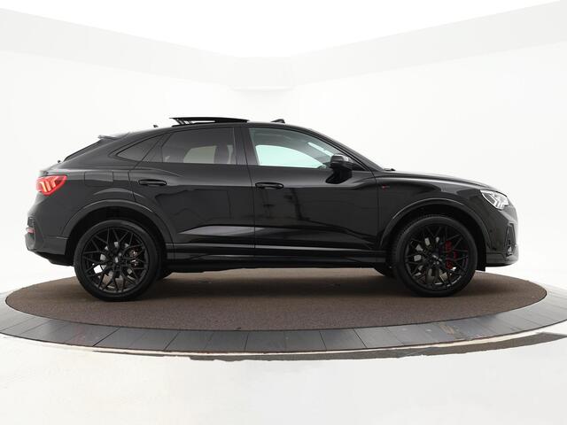 Audi Q3 Sportback 45 TFSI e 245pk S Edition · Panoramadak · 360 Camera · Lederen Bekleding · 20"Velgen · Parkeer assistent · Stoelverwarming · Garantie t/m 13-03-2027 of 120.000km