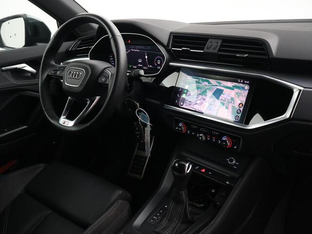 Audi Q3 35 TFSI S-LINE 150 PK AUT. + VIRTUAL | CARPLAY | STANDKACHEL | LEDER | MATRIX LED