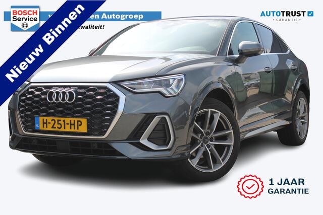 Audi Q3 Sportback 35 TFSI Pro Line S-Line | Incl. 12 maanden garantie | Cruise control | Climate control | Lederen bekleding | Apple carplay/Android auto | Parkeercamera | Navigatie |