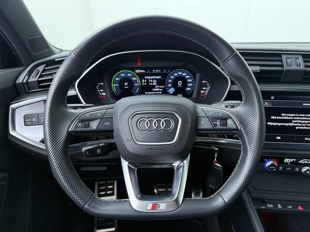 Audi Q3 Sportback 45 TFSI e S Edition | 245 PK | SoH 88% | Navigatiesysteem | 19" LM velgen | Cruise control | S line |