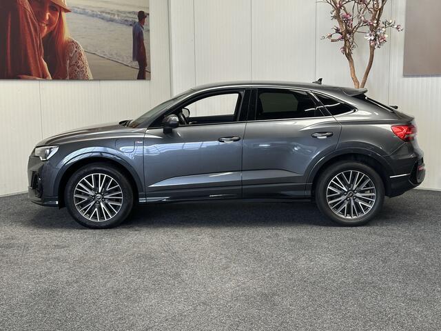 Audi Q3 SPORTBACK 45 TFSI E S EDITION NAVIGATIE CRUISE CONTROL APPLE CARPLAY/ANDROID RIJSTROOKSENSOREN DODEHOEKSENSOREN PDC ZEER MOOI !!