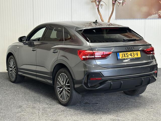 Audi Q3 SPORTBACK 45 TFSI E S EDITION NAVIGATIE CRUISE CONTROL APPLE CARPLAY/ANDROID RIJSTROOKSENSOREN DODEHOEKSENSOREN PDC ZEER MOOI !!