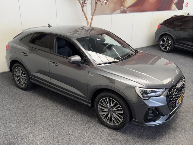 Audi Q3 SPORTBACK 45 TFSI E S EDITION NAVIGATIE CRUISE CONTROL APPLE CARPLAY/ANDROID RIJSTROOKSENSOREN DODEHOEKSENSOREN PDC ZEER MOOI !!