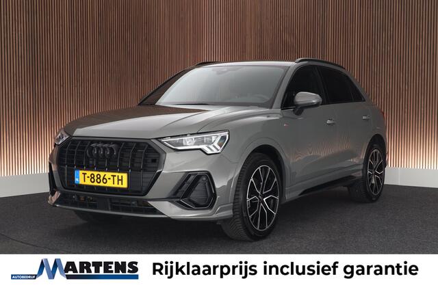 Audi Q3 35 TFSI 150pk S edition Black Edition Camera Stoelverwarming LED Virtual Cockpit Navigatie