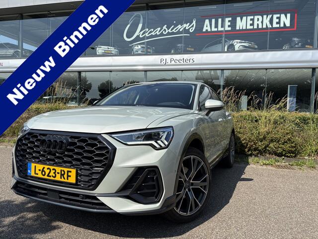 Audi Q3 Sportback 35 TFSI Pro Line S Airco - Navigatie - Parkeersensor achter - Cruise control - Licht metalen velgen 20 inch - Lederen bekleding - Stuur multifunctioneel - Bluetooth - Elektrische ramen - Led verlichting elektrische trekhaak