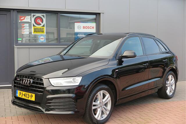 Audi Q3 1.4 TFSI 150pk CoD S-Tronic 2x S-Line, Pano ,Trekhaak ,Xenon, Navi, Stoelverwarming. . .