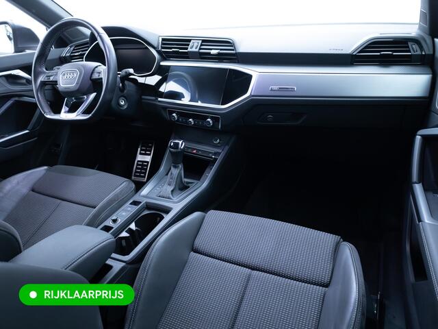 Audi Q3 Sportback 45 TFSI e S Edition 245 PK | 2x S-Line | Elec. achterklep | 360 Camera | Virtual cockpit | Navigatie | Cruise control, Apple Carplay, Android auto