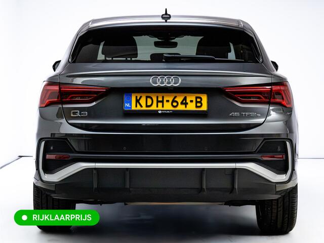 Audi Q3 Sportback 45 TFSI e S Edition 245 PK | 2x S-Line | Elec. achterklep | 360 Camera | Virtual cockpit | Navigatie | Cruise control, Apple Carplay, Android auto