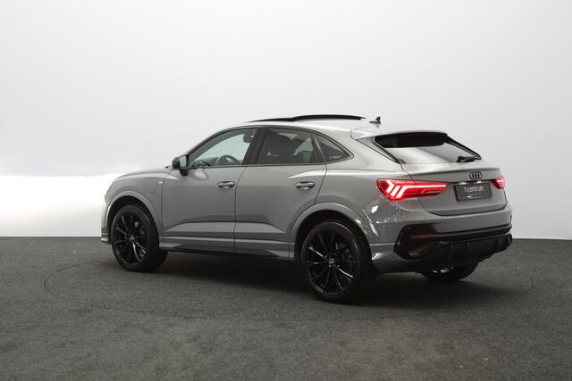 Audi Q3 Sportback 45 TFSI e 245 PK S-Line Edition, Nardo-Grijs, Panoramadak, Carplay, 360 Camera, Memory