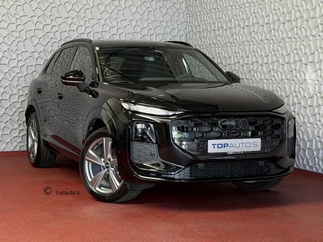 Audi Q3 35 TFSI S-EDITION MILD HYBRID ZONDER STEKKER AUDI.TREKHAAK LEER PANO SCHUIFDAK ELEK.KLEP