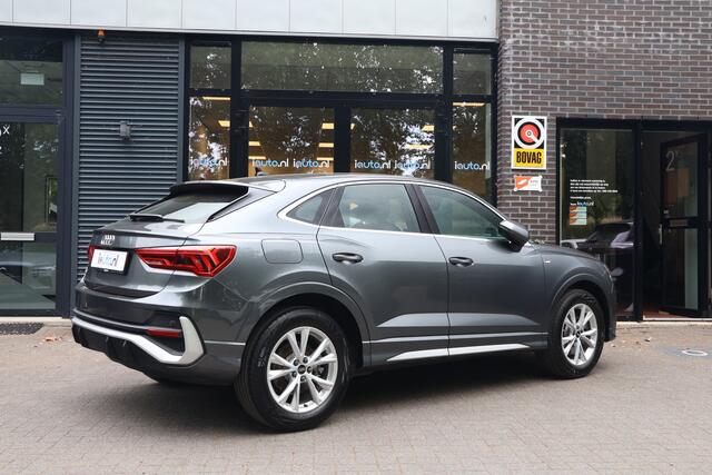 Audi Q3 Sportback 45 TFSI e 245PK S-Line Navi+/LED/PDC/Camera/Audi Drive Select/Elek. klep/DAB+/18"