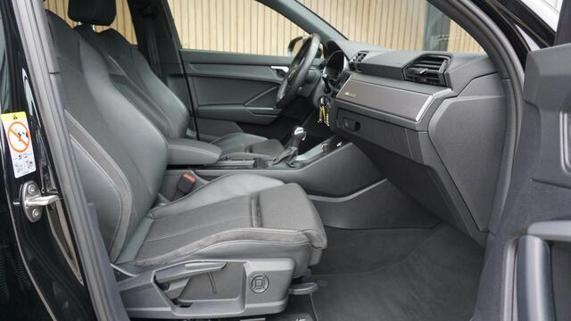 Audi Q3 Sportback 35 TFSI S-line Virtual Drive select Adap Cruise *Black optik* Stoelverw 21inch LM Led *1ste eign* 139963km