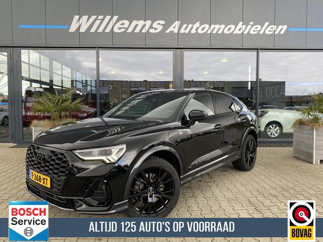 Audi Q3 Sportback 45 TFSI e S Edition 45 TFSI e S-Line ACC Zwart Optiek Leder Stoelverwarming Trekhaak