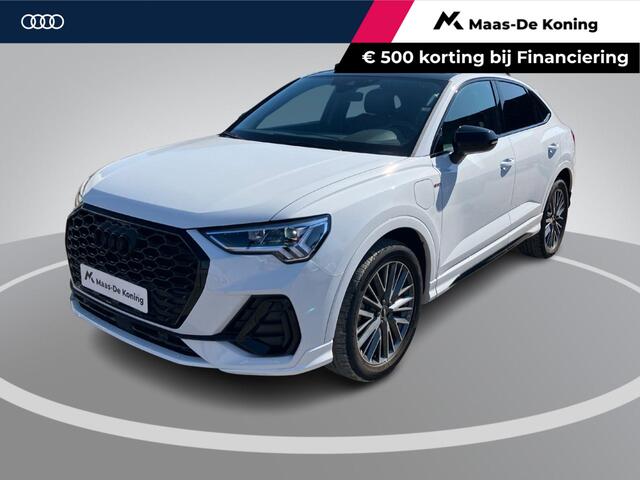 Audi Q3 Sportback 45 TFSIe 180KW/245PK S Edition Panoramadak · Camera + parkeersensoren · Apple/Android Car Play ·