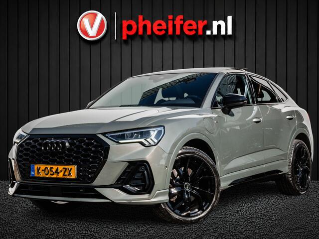 Audi Q3 Sportback 45 TFSI e 245pk S Edition Elek. panorama/ Lederen int./ Stoelverwarming/ Camera/ Blindspot/ Adapt. cruise