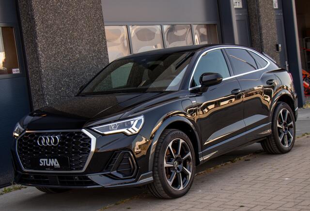 Audi Q3 Sportback 45 TFSI e S Edition | S-Line | 245 PK | Leder | Matrix LED | Dode Hoek | Virtual Pro | DAB | ACC | Climate | Stoelverwarming | 1 Eigenaar | Dealer Onderhouden | Garantie