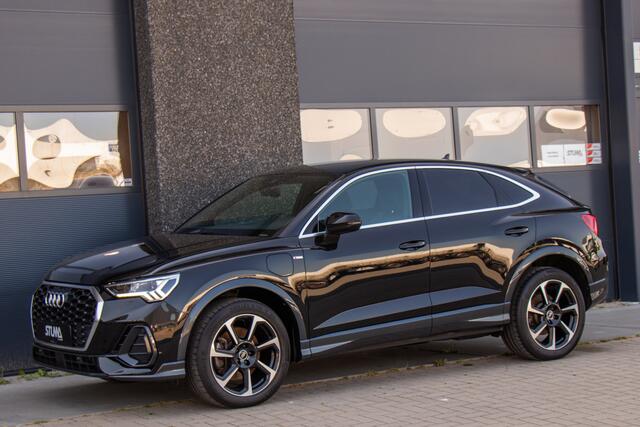 Audi Q3 Sportback 45 TFSI e S Edition | S-Line | 245 PK | Leder | Matrix LED | Dode Hoek | Virtual Pro | DAB | ACC | Climate | Stoelverwarming | 1 Eigenaar | Dealer Onderhouden | Garantie