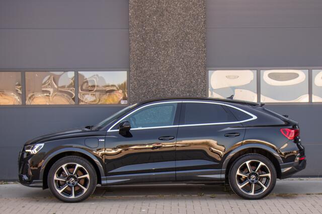 Audi Q3 Sportback 45 TFSI e S Edition | S-Line | 245 PK | Leder | Matrix LED | Dode Hoek | Virtual Pro | DAB | ACC | Climate | Stoelverwarming | 1 Eigenaar | Dealer Onderhouden | Garantie