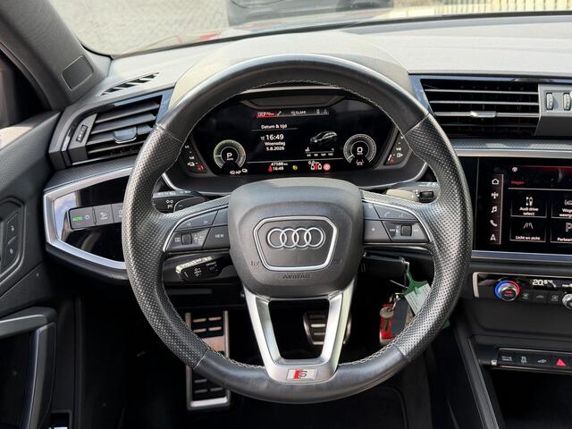 Audi Q3 Sportback 45 TFSI e Edition 20"/3 x S line/Leder/Matrix LED/Navigatie/Adaptieve cruise/Sfeerverlichting/360Camera/Elektrische klep