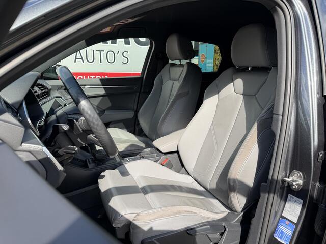 Audi Q3 Sportback 45 TFSI e Edition 20"/3 x S line/Leder/Matrix LED/Navigatie/Adaptieve cruise/Sfeerverlichting/360Camera/Elektrische klep