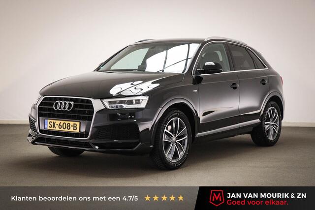Audi Q3 1.4 TFSI CoD Sport Advance Sport | LED | HALF LEDER | STOELVERWARMING | NAVIGATIE | PDC | 18"