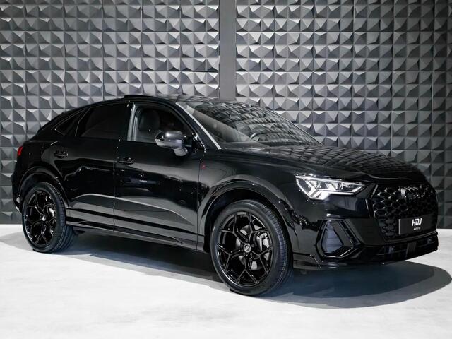 Audi Q3 Sportback 45 TFSI e S line All Black | Pano | 20" | Side | Ambiente Plus 30 klrn. | Matrix | Camera | Alcantara |