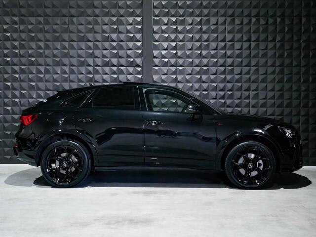 Audi Q3 Sportback 45 TFSI e S line All Black | Pano | 20" | Side | Ambiente Plus 30 klrn. | Matrix | Camera | Alcantara |