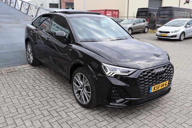 Audi Q3 Sportback 45 TFSI e Edition 3x S-Line! Panoramadak/Sonos audio/Afneembare trekhaak/Stuur+stoelverwarming/Apple carplay/Achteruitrijcamera/Parkeersensoren/DAB