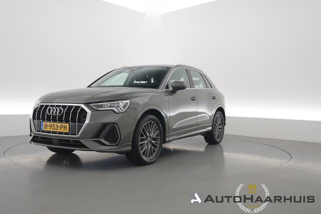 Audi Q3 35 TFSI S Line | Rijklaar! | Dig. Cockpit | Trekhaak | Cruise Contr. | 360cam | Stoelverw.