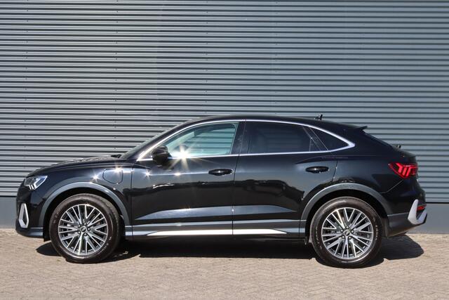 Audi Q3 Sportback 45 TFSI e S-Line LED/MMI Plus/Camera/CarPlay/Dodehoek/Elek. klep/ACC/Sfeer/19"