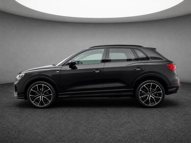 Audi Q3 35 TFSI 150pk S edition · Apple/Android Car Play · 20'' Lichtmetalen Velgen · Elek. inklapbare buitenspiegels · Audi Sound · Virtual Cockpit · Garantie t/m 16-01-2027 of 100.000km