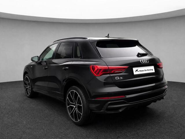 Audi Q3 35 TFSI 150pk S edition · Apple/Android Car Play · 20'' Lichtmetalen Velgen · Elek. inklapbare buitenspiegels · Audi Sound · Virtual Cockpit · Garantie t/m 16-01-2027 of 100.000km