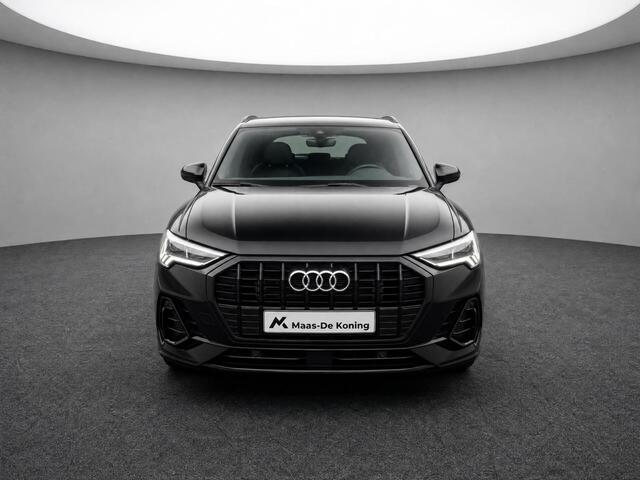 Audi Q3 35 TFSI 150pk S edition · Apple/Android Car Play · 20'' Lichtmetalen Velgen · Elek. inklapbare buitenspiegels · Audi Sound · Virtual Cockpit · Garantie t/m 16-01-2027 of 100.000km