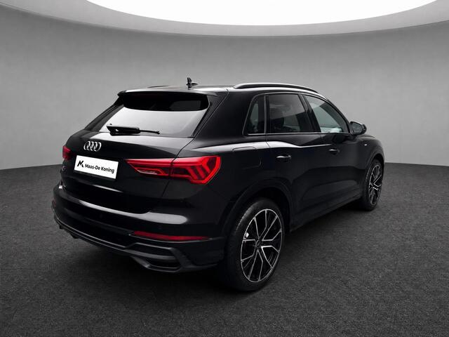 Audi Q3 35 TFSI 150pk S edition · Apple/Android Car Play · 20'' Lichtmetalen Velgen · Elek. inklapbare buitenspiegels · Audi Sound · Virtual Cockpit · Garantie t/m 16-01-2027 of 100.000km
