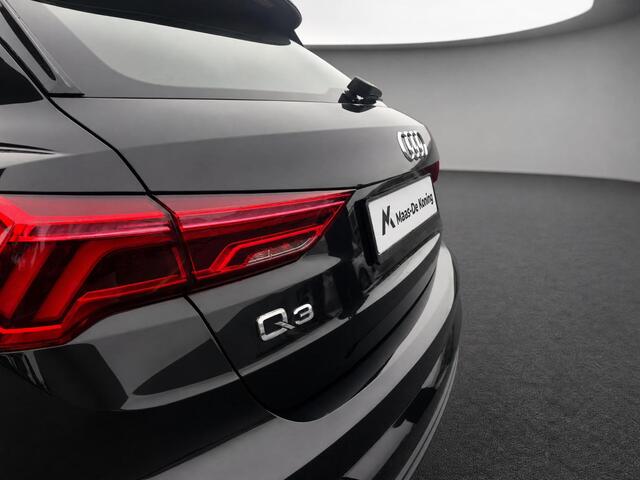 Audi Q3 35 TFSI 150pk S edition · Apple/Android Car Play · 20'' Lichtmetalen Velgen · Elek. inklapbare buitenspiegels · Audi Sound · Virtual Cockpit · Garantie t/m 16-01-2027 of 100.000km